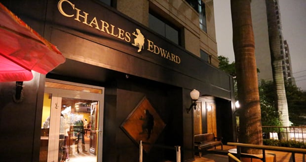 St. Patrick's Day 2014 no bar Charles Edward