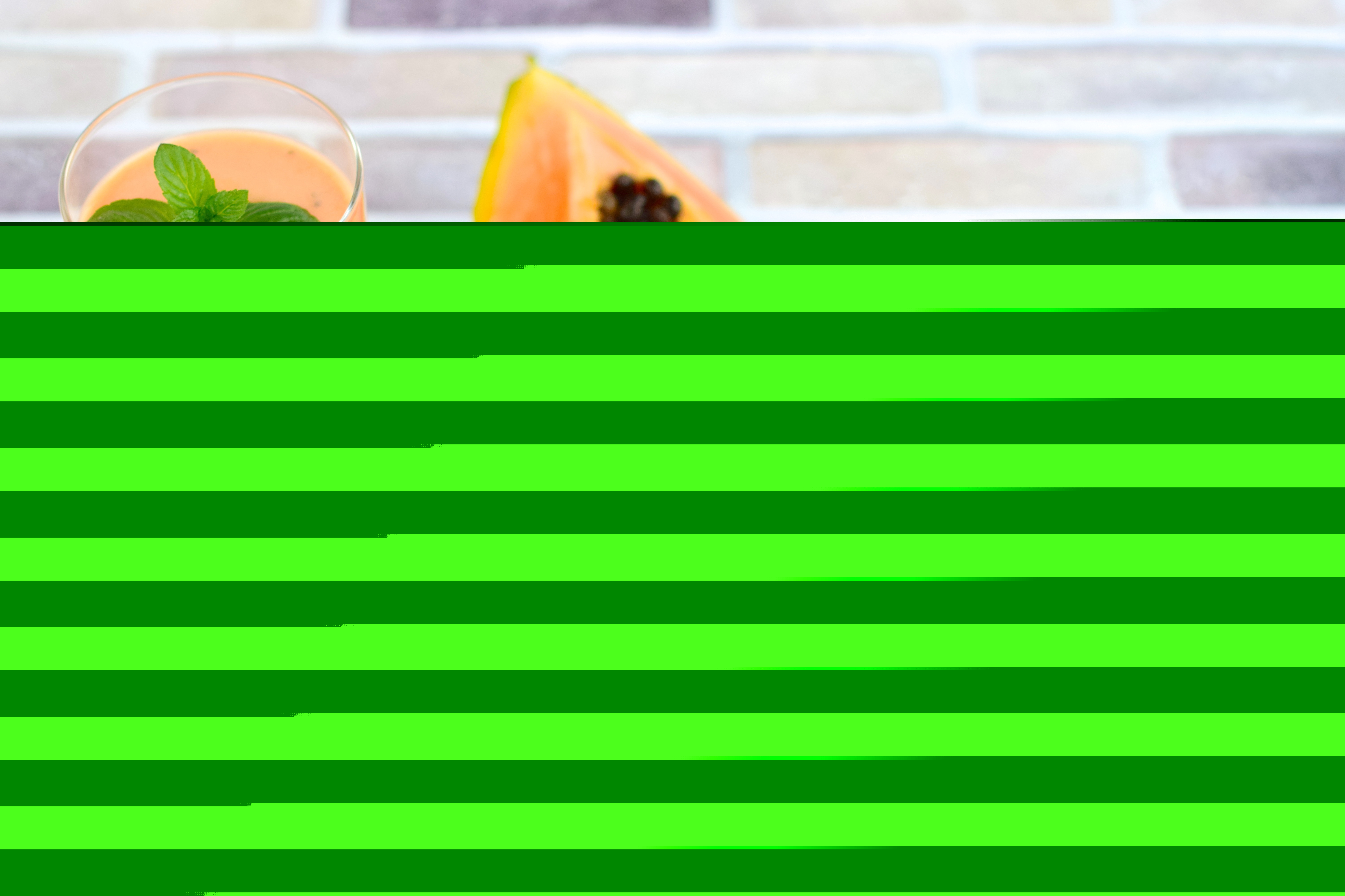 Smoothie de papaia e kiwi